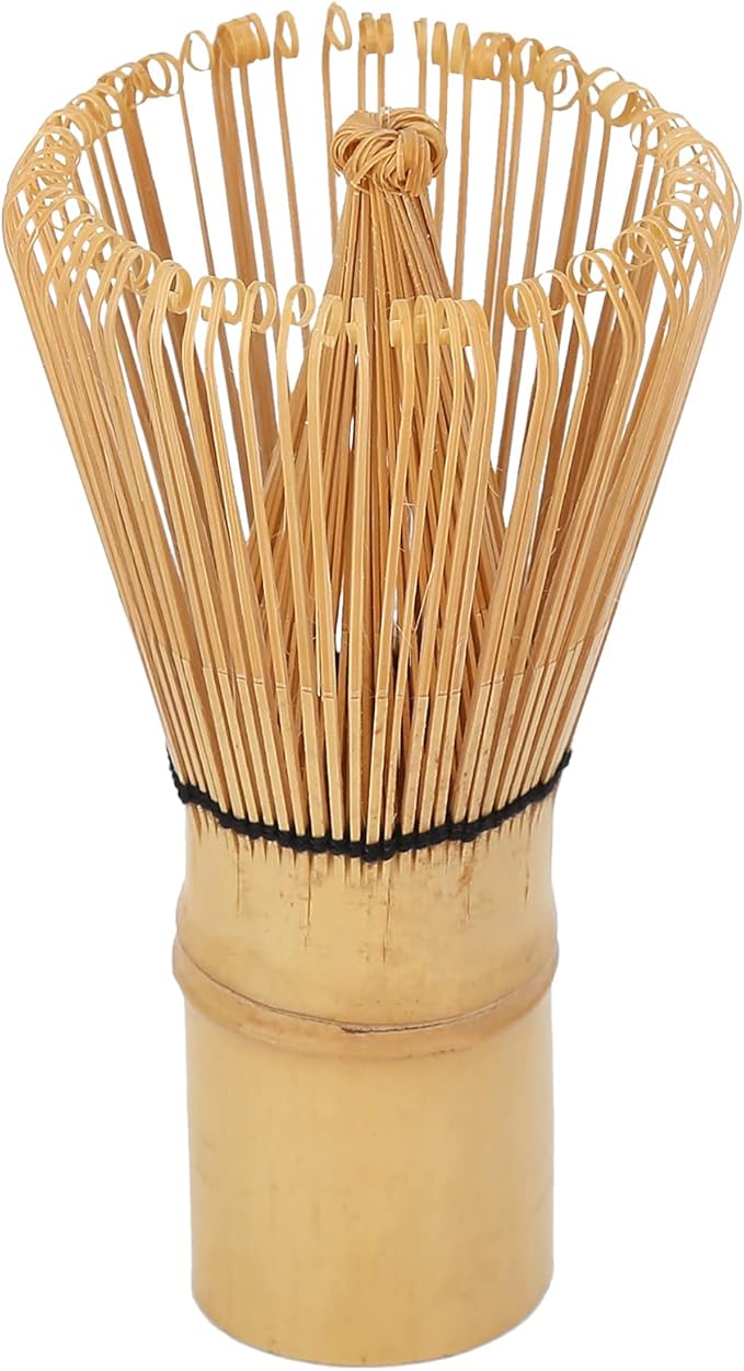 Matcha Whisk Chasen Tea Brush Tool for Japanese Green Tea Ceremony with Smooth Surface Comfortable Handle Fine Tines