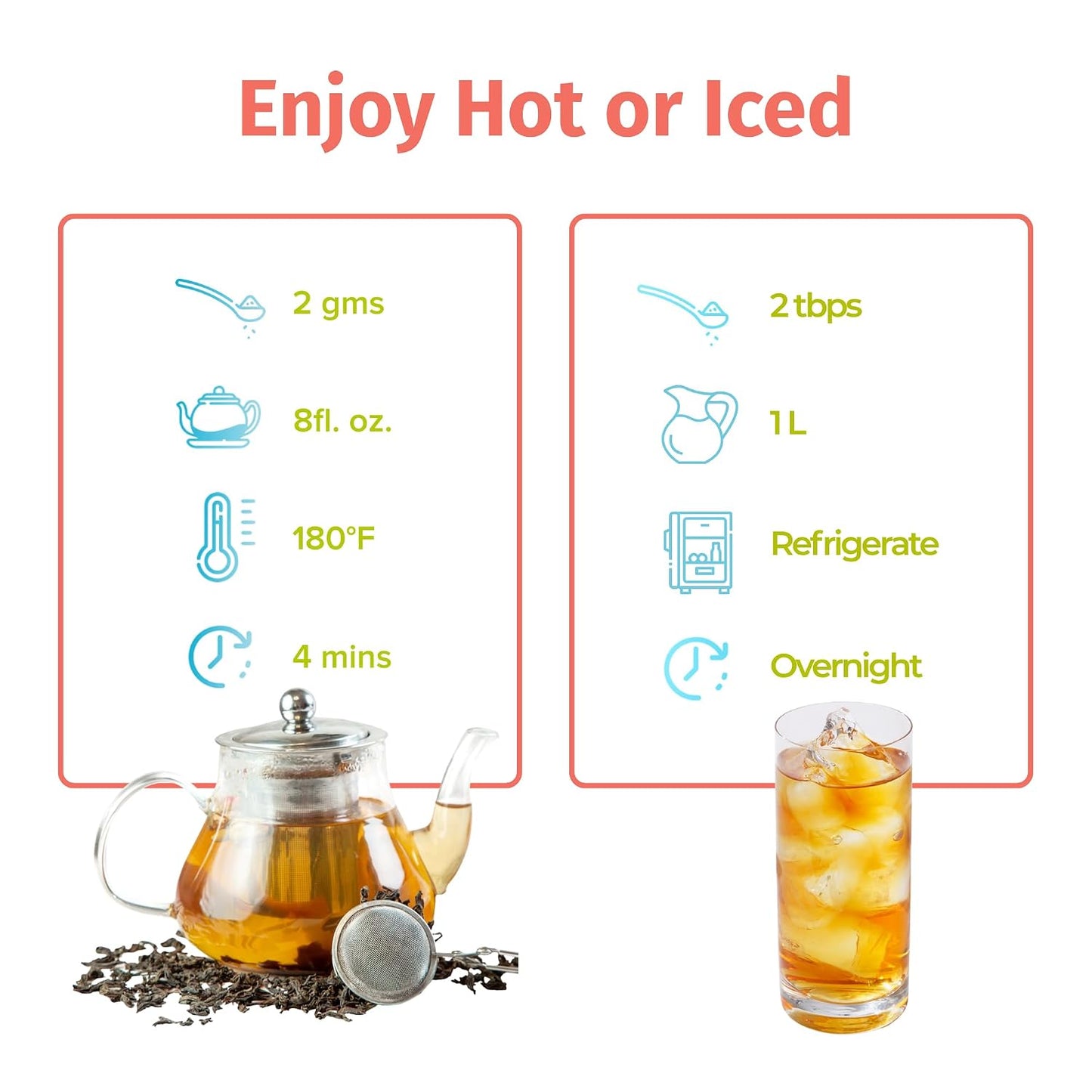 NEPAL TEA Organic Loose Leaf Oolong Tea - USDA Certified Organic Oolong Tea Loose Leaf - Premium Tea Leaves from a Family Farm in the Himalayas - Enjoy Hot or Iced - 3.5oz /100g (Shangri-La Oolong)