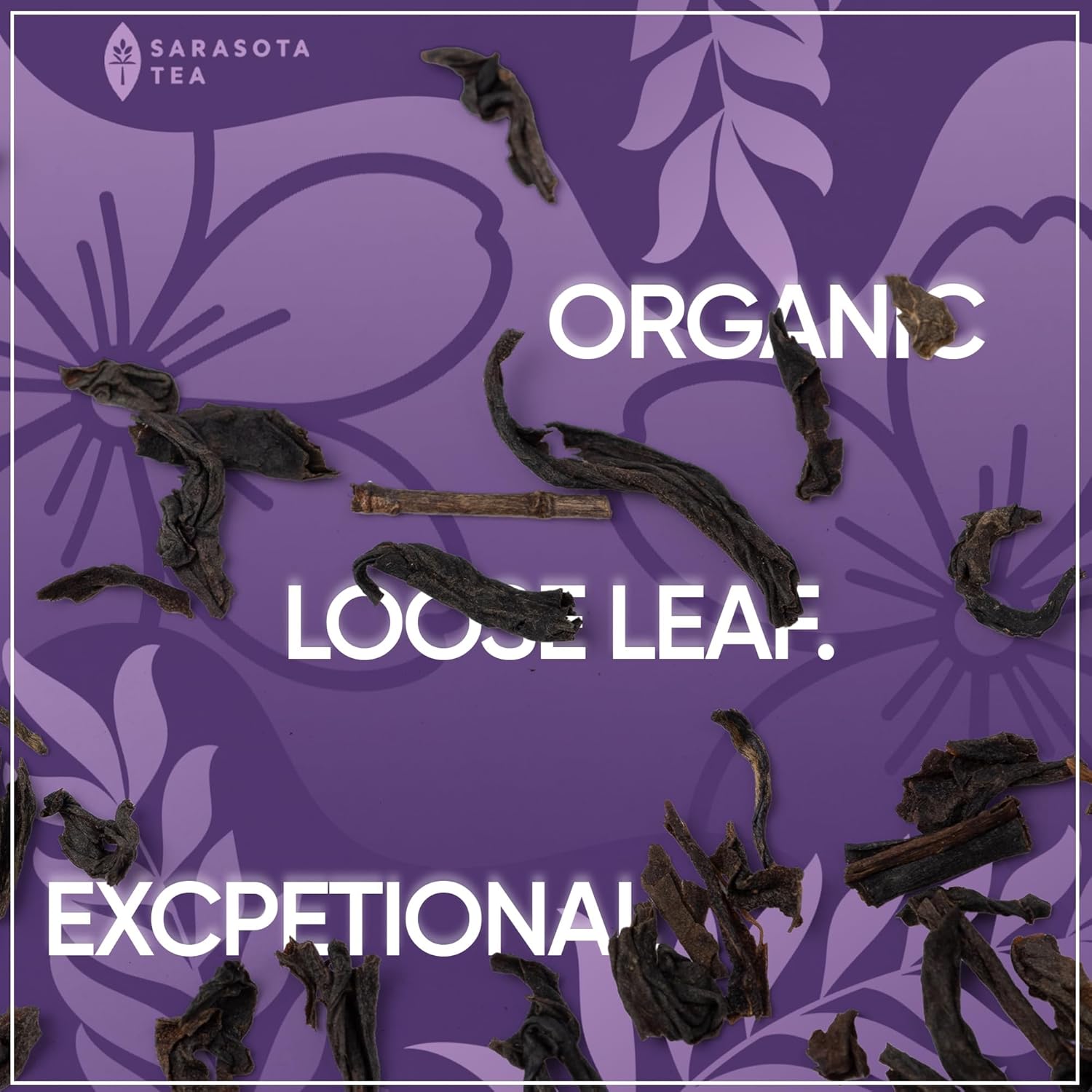 Organic Earl Grey Loose Leaf Black Tea | USDA Organic Bergamot Black Tea | Premium Full Leaf | 1 lb Bulk Bag (16 oz) | Smooth Citrus Aroma | Hot or Iced | Non-GMO