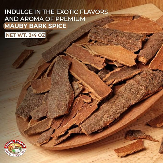 Angel Brand Mauby Bark – 0.75 oz Pouch Pack of 3 – Authentic Mauby Bark for Tea, Infusions, and Traditional Beverages.