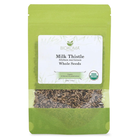 Biokoma Organic Milk Thistle Seeds 3.55 oz