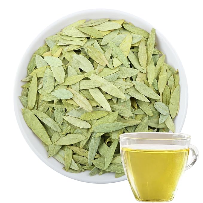 Premium Senna Tea, Made with 100% Natural Senna Leaves, No Additives & Caffeine Free,Support Digestion (3.52oz(100g) Loose senna)