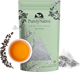 Taiwanese GABA Oolong Tea Bags - Green Gaba Wu Long Tea from Taiwan. Enjoy the unique flavor of Taiwanese Oolong Tea - Approx. 40 Cups