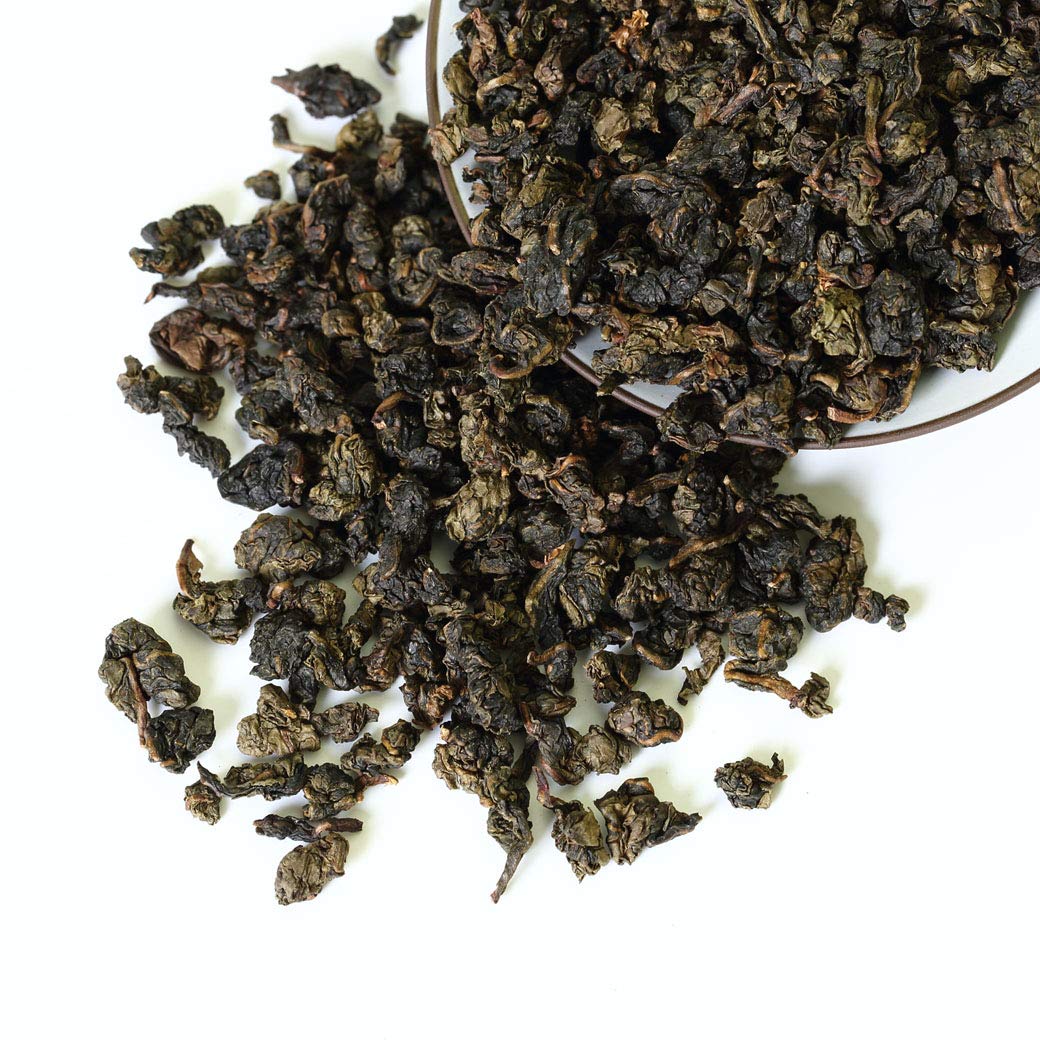 GOARTEA Tie Guan Yin Oolong Tea - 250g / 8.8oz Premium Grade - Roasted Black Oolong Tea Loose Leaf - Chinese Anxi Tieguanyin - High Mountain Fujian Iron Goddess