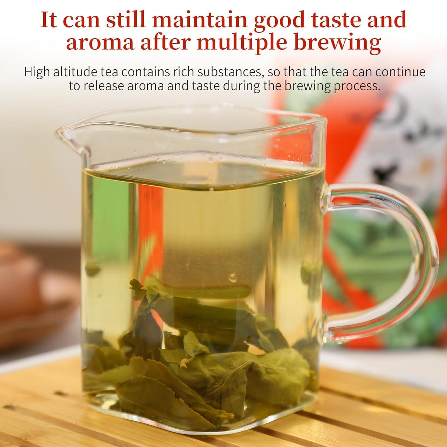 XIXICHA High Mountain Tea Oolong Tea Loose Leaf Grade AAA Taiwan Tea Formosa Oolong Taiwan Oolong Tea Taiwaness Gaoshan OolongTea 高山茶 高山乌龙茶 台湾茶 茶叶 5.3oz/150g