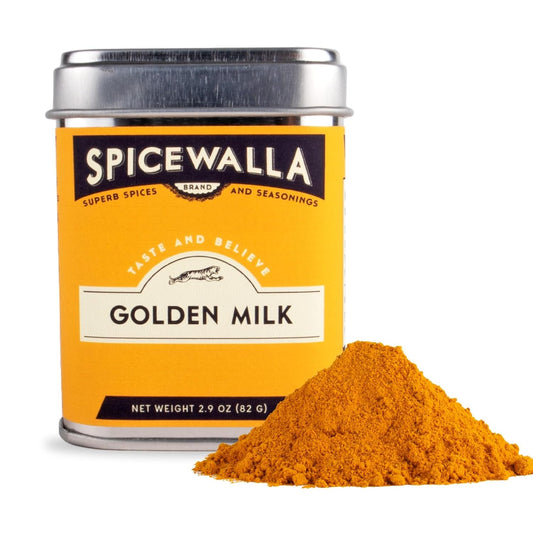 Spicewalla Golden Milk Powder - Cinnamon, Ginger, Turmeric Drink Tea or Latte Mix