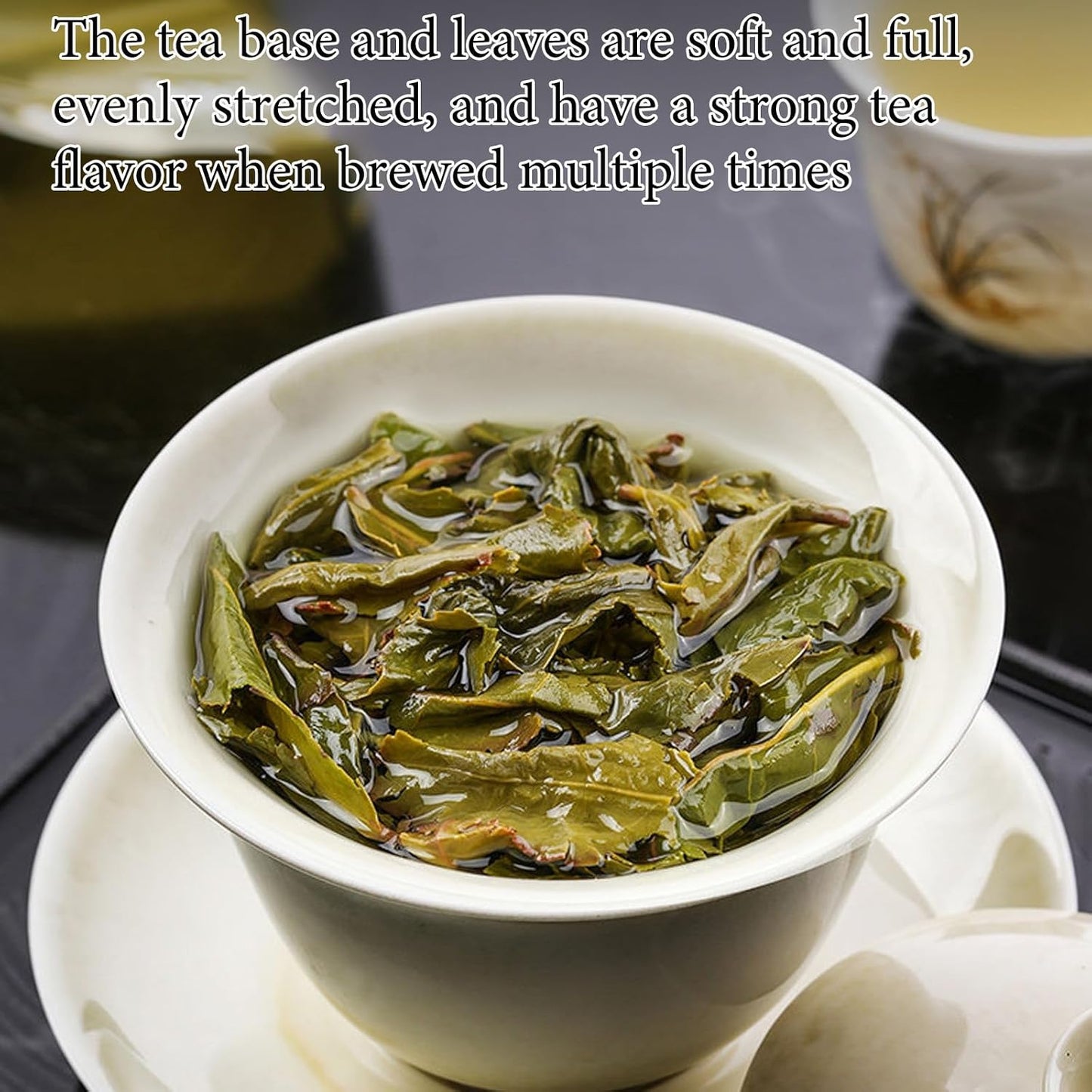 Lingyunxi Tieguanyin Oolong Tea Loose Leaf Tie Guan Yin Tea Tieguanyin Tea Iron Goddess High Mountain Oolong Tea Gaoshan Ulong Tea , Fresh Fragrance Type , 25% Fermentation Degree 铁观音 铁观音茶 清香型 乌龙茶 5.3oz/150g