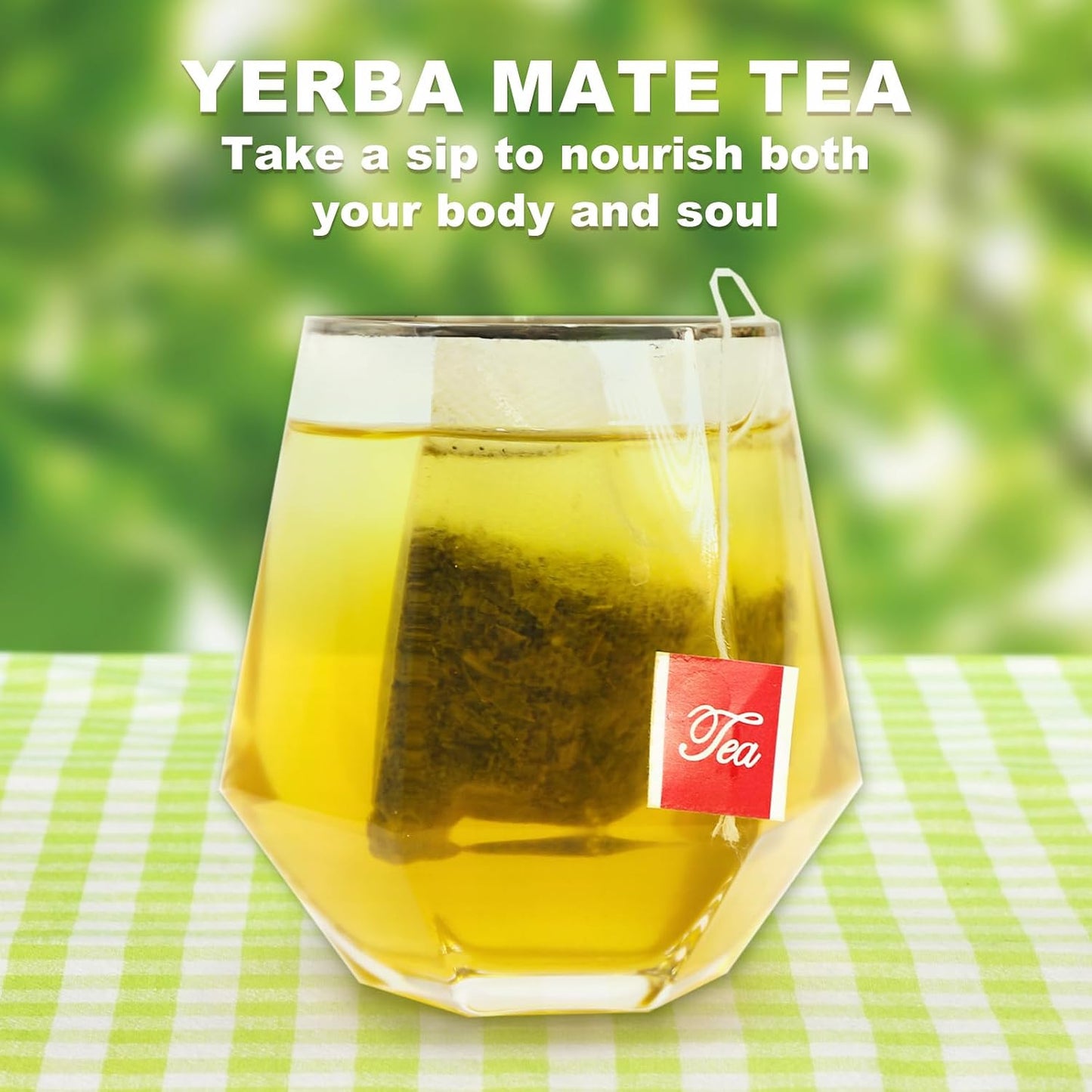 TEARELAE - Yerba Mate Tea Bags, 50 Count, Unsmoked Yerba Mate Tea