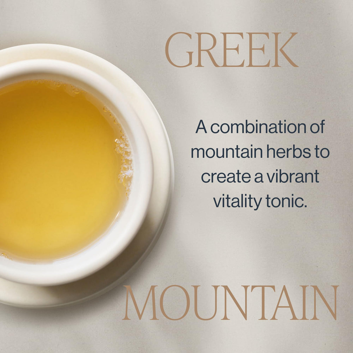 Rishi Tea Greek Mountain Organic Herbal Tea Bags, Caffeine Free, 30ct