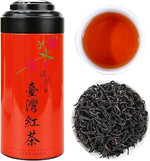 XIXICHA Taiwan Tea Black Tea Loose Leaf Red Jade Grade AAA Ruby Sun Moon Lake Taiwan High Mountain Tea （80 cups）3.53oz/100g 台湾红茶 台湾茶 红茶 蜜香型