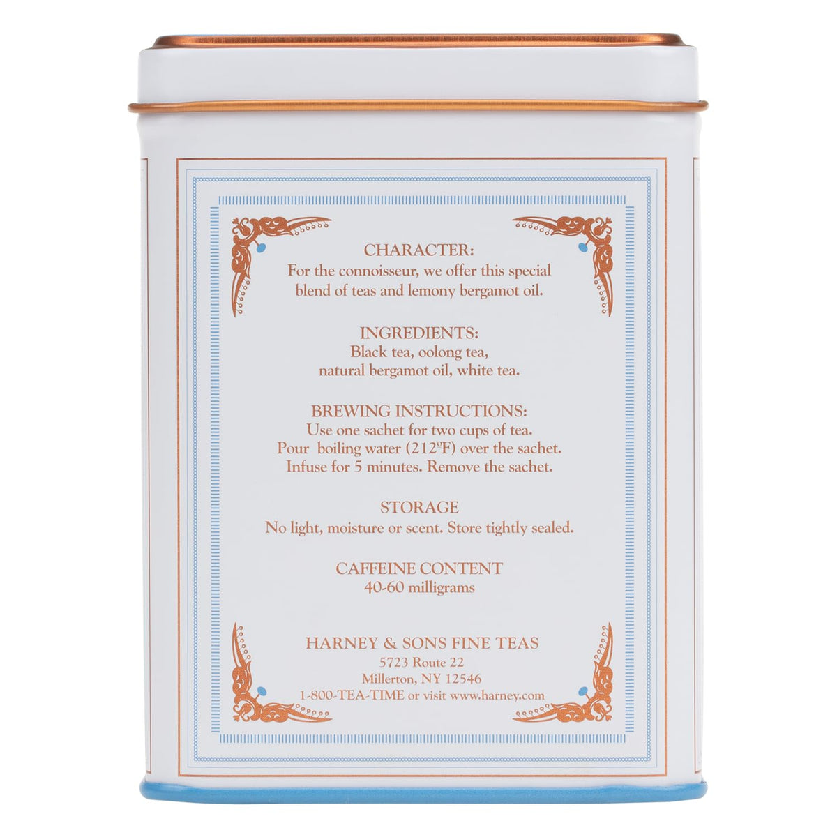 Harney &amp; Sons Earl Grey Supreme, Black Tea, 20 Sachets