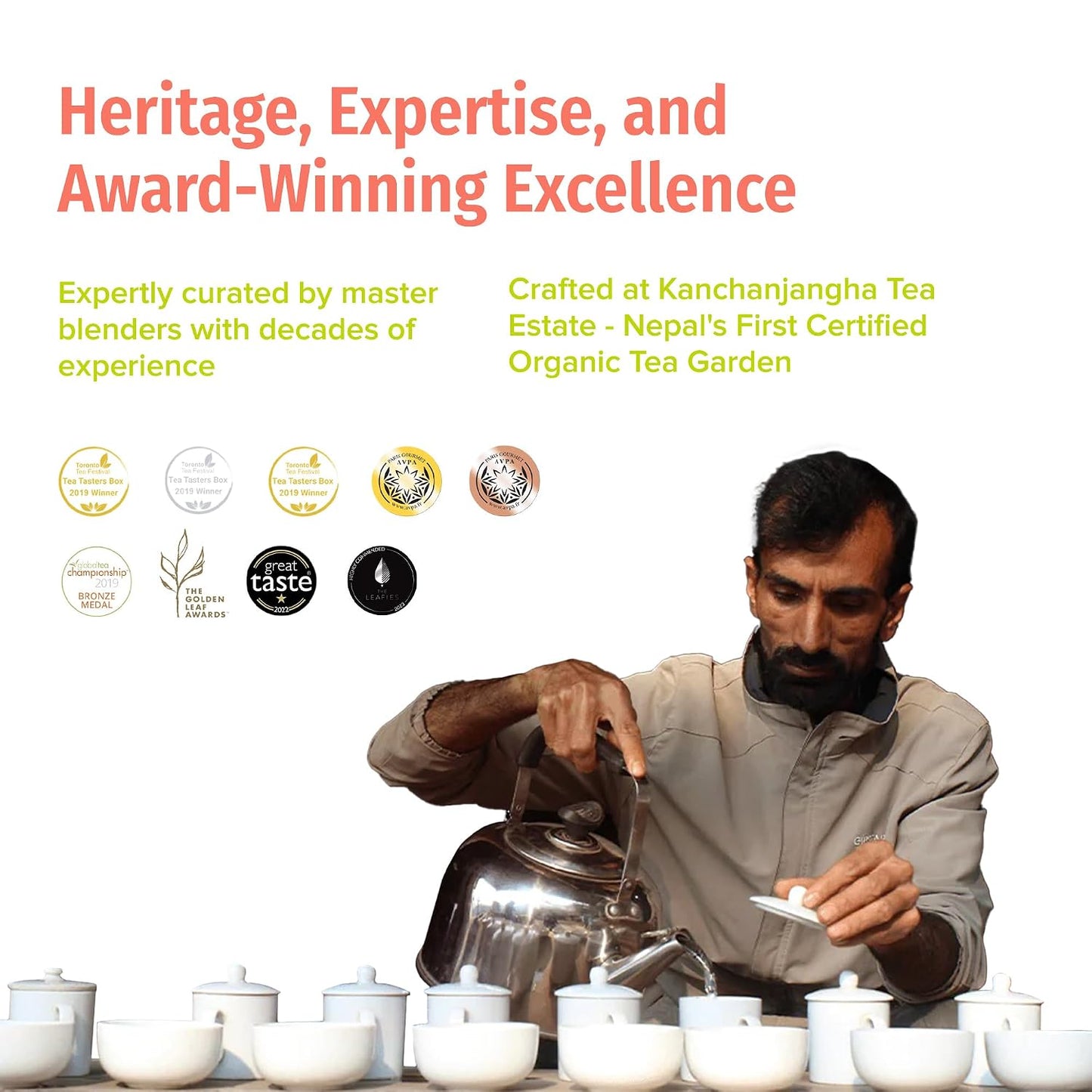 NEPAL TEA Organic Loose Leaf Oolong Tea - USDA Certified Organic Oolong Tea Loose Leaf - Premium Tea Leaves from a Family Farm in the Himalayas - Enjoy Hot or Iced - 3.5oz /100g (Shangri-La Oolong)