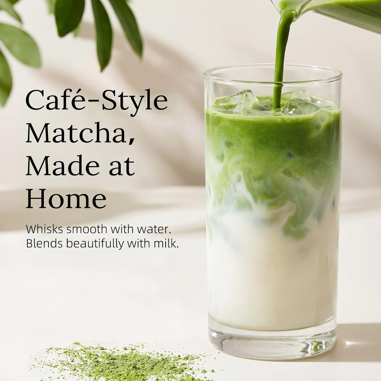 35°N MATCHA Organic Ceremonial Matcha Green Tea Powder, 1.4 oz (40g) | First-harvest, Shade-grown and Stone-milled for a Fine Texture, Balanced Flavor and Smooth Whisking in Lattes or Usucha