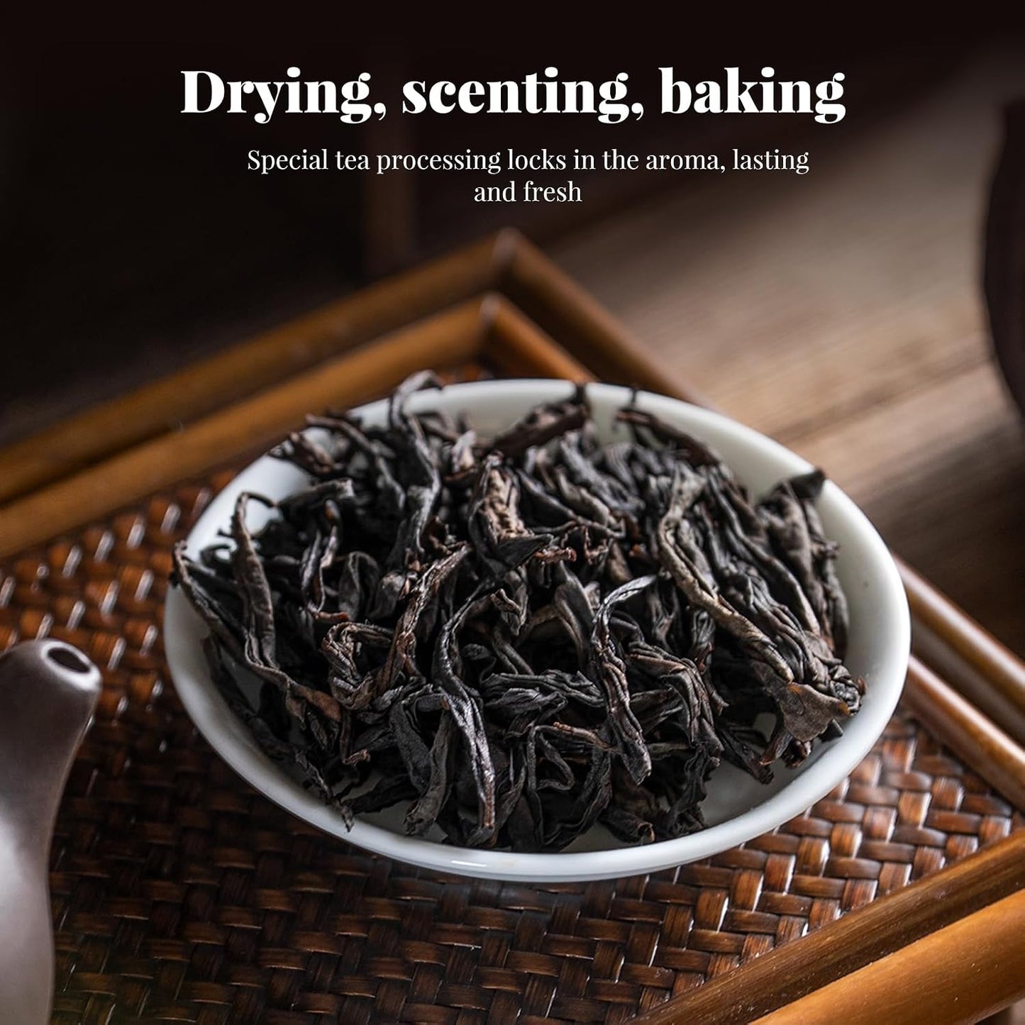 The Spring Tea Premium Grade Wild Tree Black Tea From 300+ Year Old Tree, Loose Leaf Tea, Organic, With Individual Pack, Just harvested in Spring, Exquisite, Handpicked, Gift Package, 3.5oz/100g