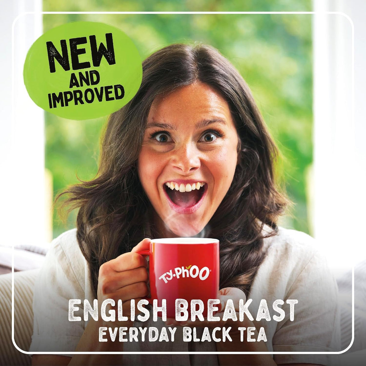 Typhoo Tea Bags, 240 Premium Black Tea Bags, Full Flavored English Tea, Ethically Sourced Tea Leaves, Packed in the UK, Refreshing Everyday Blend.