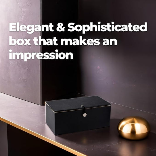 Premium Tea Box Organizer - Elegant Tea Bag Storage Container with 60 Tea Bag Holder Capacity - Vegan Leather Exterior and Velvet Fabric Interior