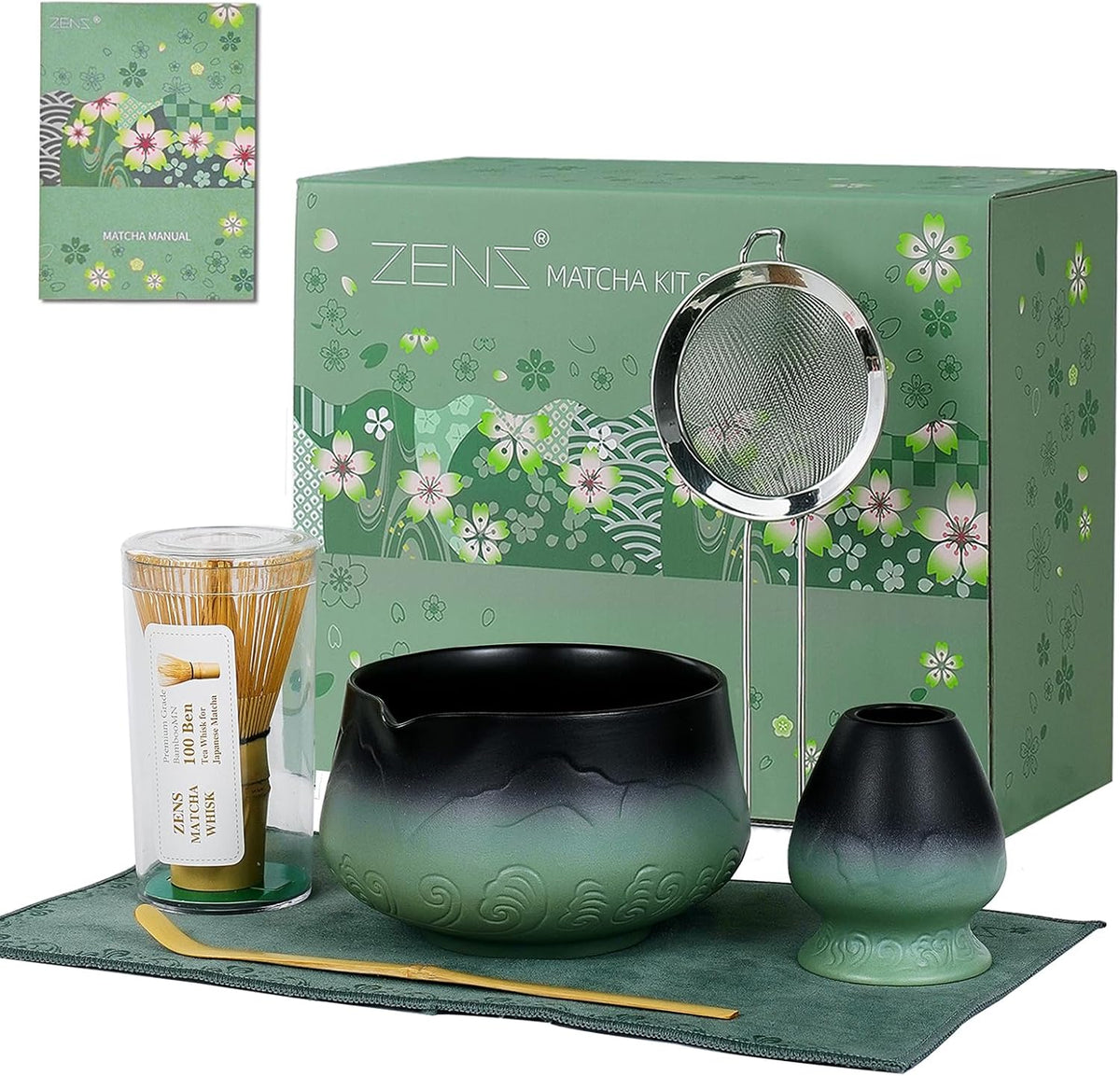 ZENS Premium Matcha Whisk Set