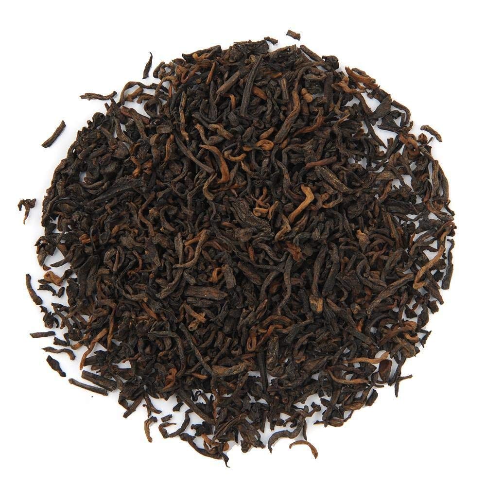 Organic Positively Tea Company Positively Tea, Organic Yunnan Black Tea, Loose Leaf, 16 Ounce