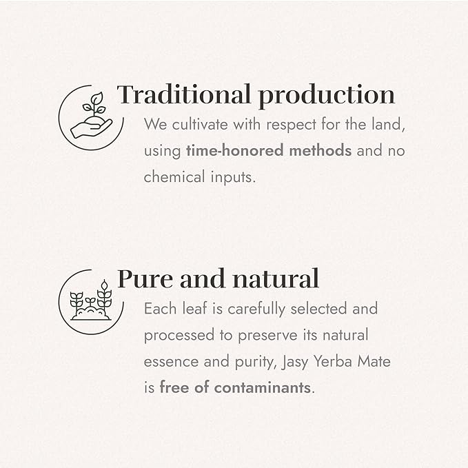 Jasy Yerba Mate Tea – Agroecological, Loose Leaf, Naturally Aged 24 Months, Unsmoked, Gluten-Free, Vegan – 2.2 lb (35.27 oz) Cloth Bag