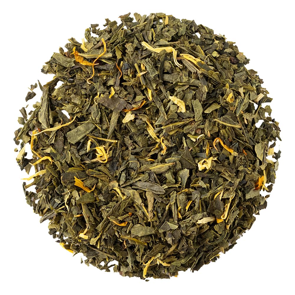 Organic Positively Tea Company, Mango Green Tea Bags, 100 Count, Eco-Friendly Tea Bags, Non-GMO