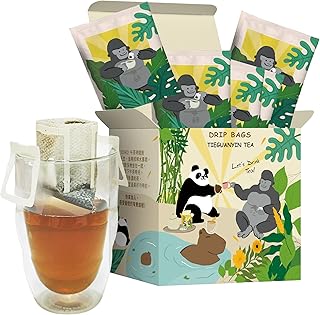 Fonming Tea Tieguanyin Oolong Tea Drip Bags, Quick Brewing Design, 7 Count Box, Whole Leaf Quality, Individual Tea Bags