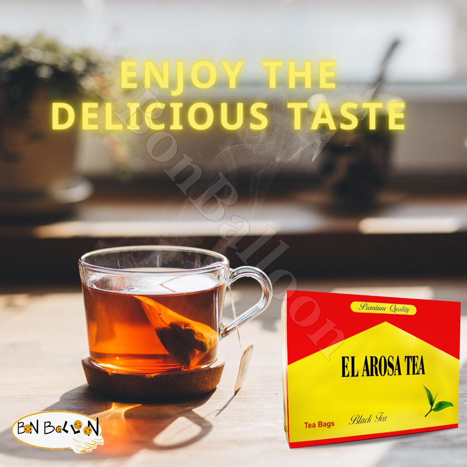 Al Arousa Alarousa Black Tea Bags Teas Indian Kenyan Organic Traditional Egyptian Dust Egypt Arabian Strong Rich Pure Oriental Natural Taste Breakfast ( Tea Bag 50 ) شاÙ‰ اÙ„عرÙˆسة