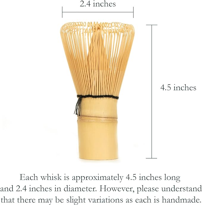 Japanese Bamboo Whisk (Chasen) Matcha Set for Traditional Matcha Tea Preparation by Naoki Matcha