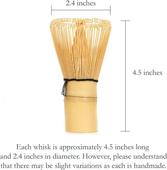 Japanese Bamboo Whisk (Chasen) Matcha Set for Traditional Matcha Tea Preparation by Naoki Matcha