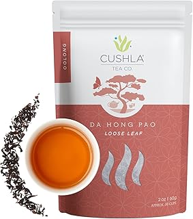 Da Hong Pao Oolong Tea Loose Leaf - Fujian Wuyi Rock Oolong Tea Dahongpao Big Red Robe - High Mountain Roasted Wu Long Tea