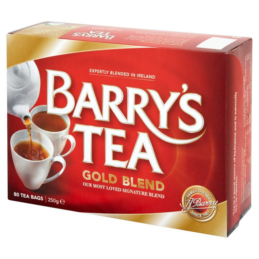 Barry's Tea, Gold Blend, 80 Tea Bags (Pack of 4)