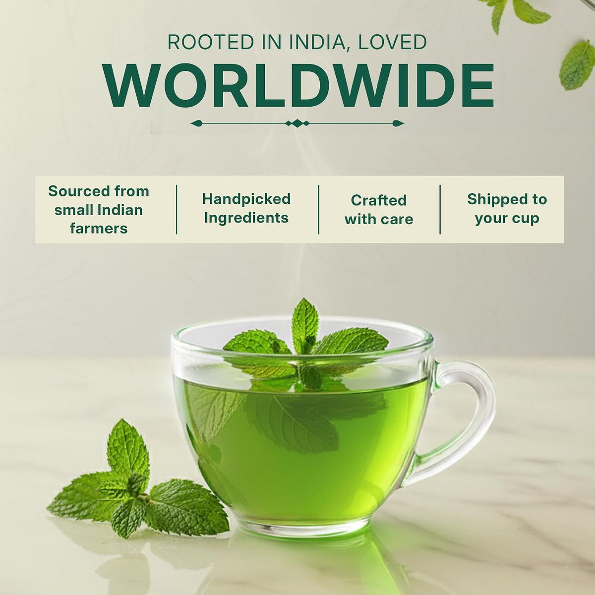 Pure Mint Herbal Tea (200 gm/7 oz)