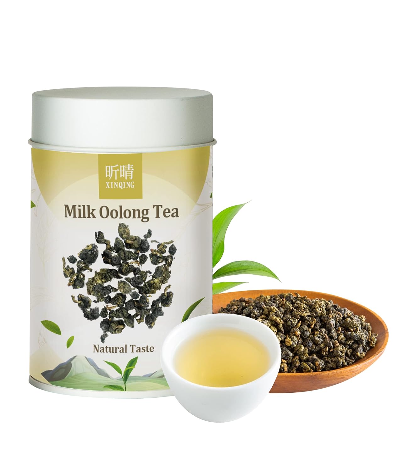 Xin Qing Milk Oolong Tea Jinxuan Oolong Tea Taiwan Tea 75g/2.65oz | Taiwan High Mountain Oolong Tea Natural milky aroma