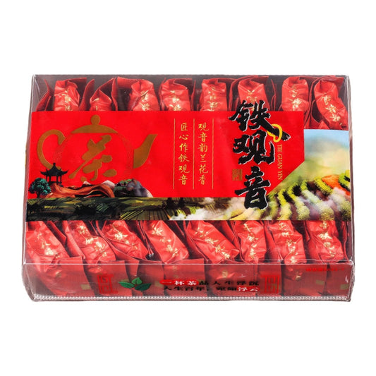2025年正宗铁观音 Chinese Tieguanyin Oolong Tea 茶叶浓香型高山茶 Natural Loose Leaf Tea,Chinese Tea, Sulfur Free 两盒装/500g Flower tea,dark tea,loose tea