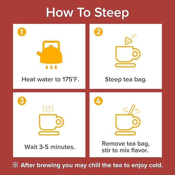 Onkatsu Farm Pu-erh (Pu'er) Japanese Black Premium Tea Bags, Deep Toasty Flavor, Hot or Iced, 25 Total Tea Bags