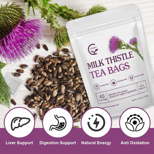 Organic Milk Thistle Tea Bags
