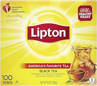 Lipton Tea Bags, Regular, 100/Box (Lip 291)