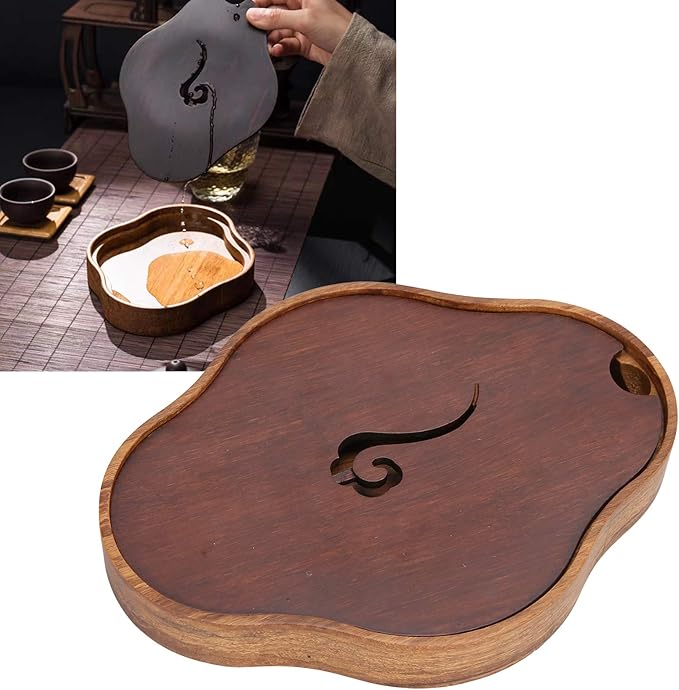 Tea Tray Chinese Teaboard Serving Tray Box for Kungfu Tea Set Tearoom Supplies
