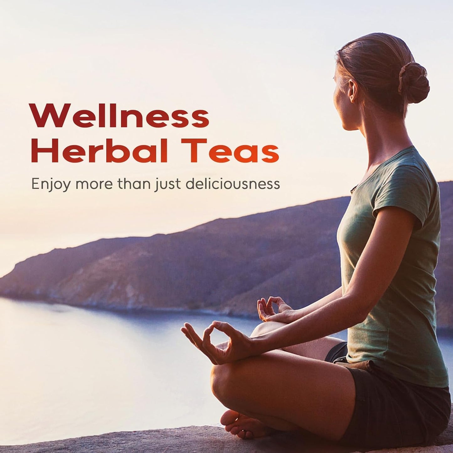 FullChea Hibiscus Tea Bags, 120 Counts, Flor De Jamaica, Non-GMO | Pure Hibiscus Flowers, Caffeine-Free, Support Digestion &amp; Boost Immunity, Hot &amp; Iced Tea, No Additives, Resealable Pouch