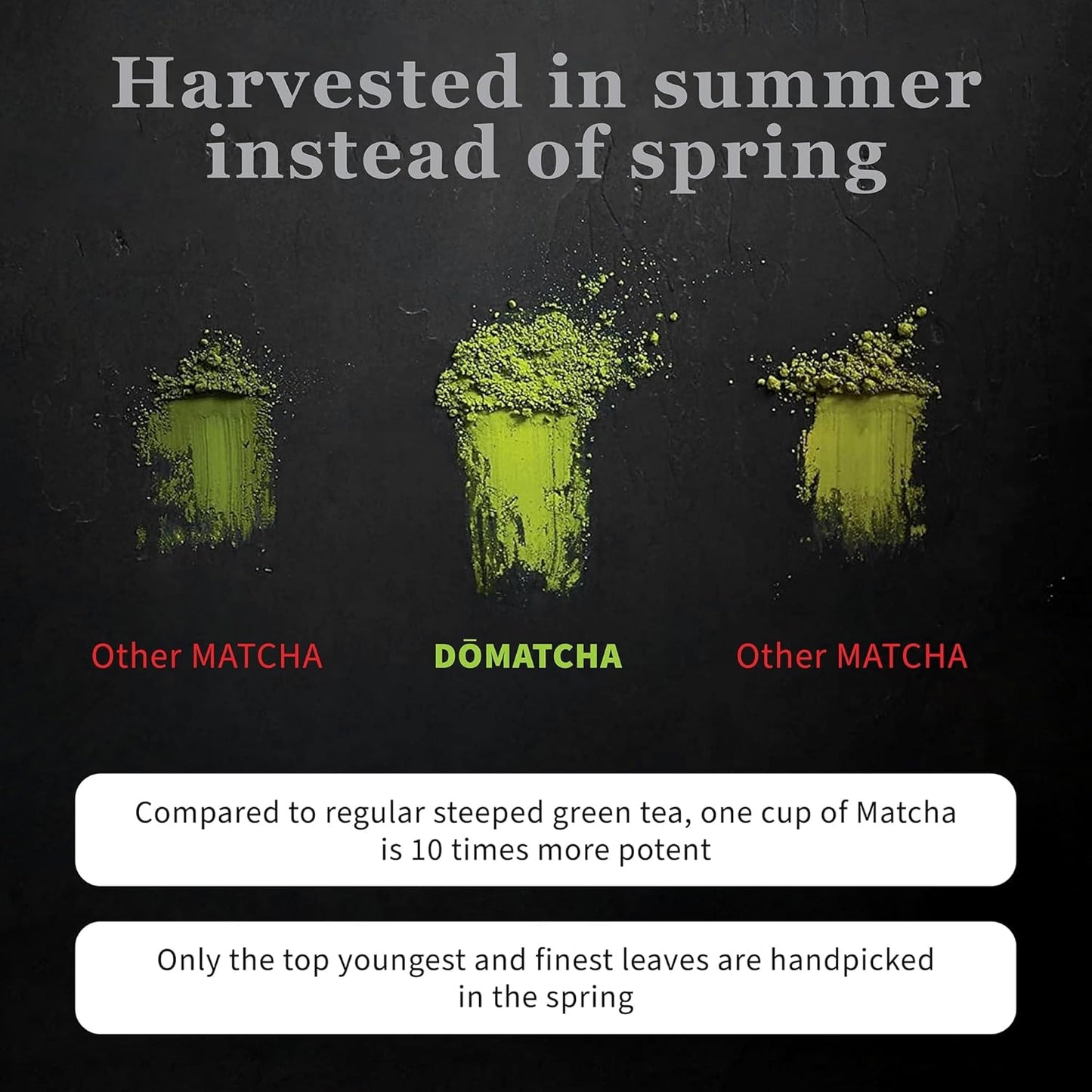 DoMatcha Organic Ceremonial Matcha Powder, Authentic Japanese Green Tea Rich with Antioxidants and L-Theanine, 25 Servings (1 oz)