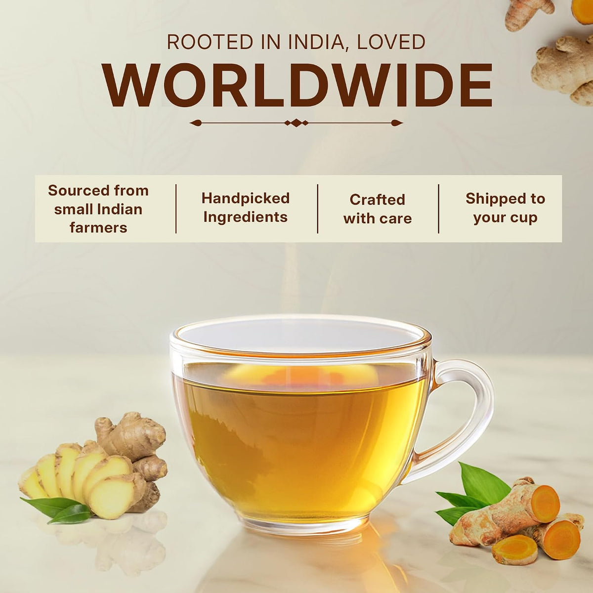 Turmeric Ginger Herbal Tea 200gm/7oz