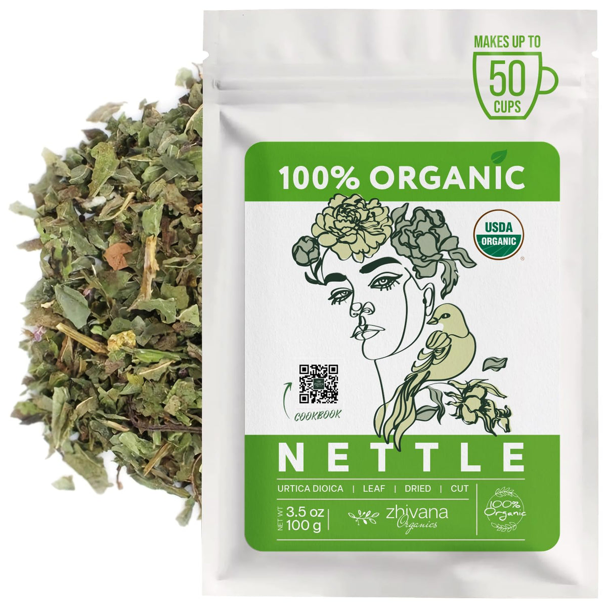 Organic Nettle Leaf Tea (3.5oz)