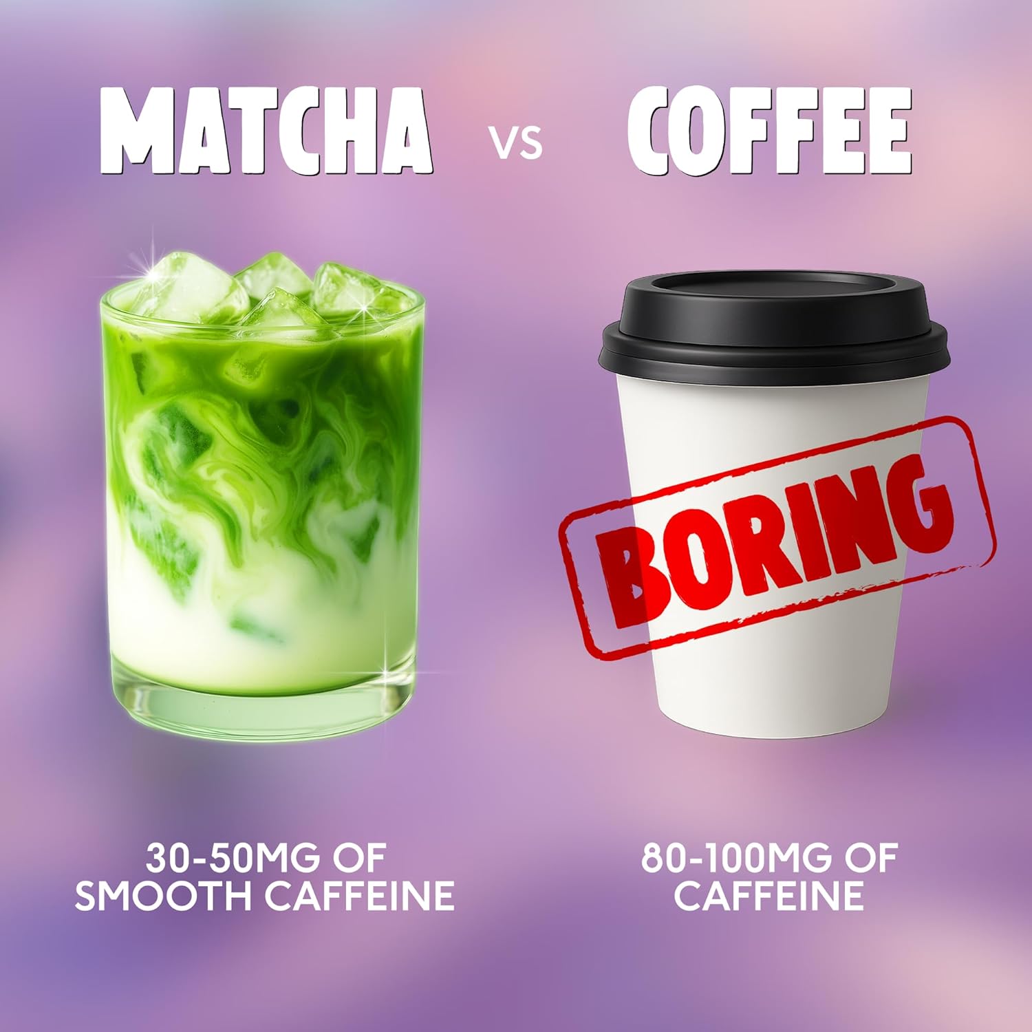 Perfect Ted Matcha Powder | Blueberry Flavor 75g | Matcha Powder Ceremonial Grade | Single-Origin Uji, Japan | Matcha Green Tea Powder (30 Servings) (75g, Blueberry)
