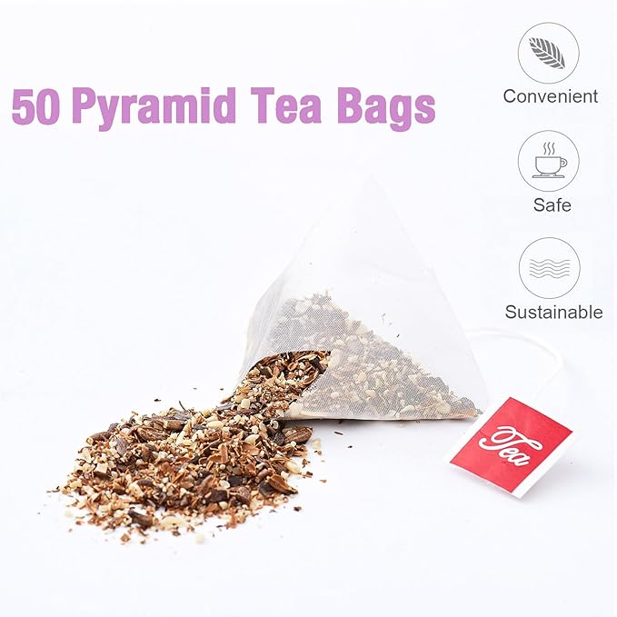 50 Milk Thistle Tea Bags for Detox Cleanse & Repair, Thorne Milk Thistle Herbal Tea for Support