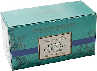 Fortnum and Mason Smoky Earl Grey 25 Count Tea Bags (1 Pack)