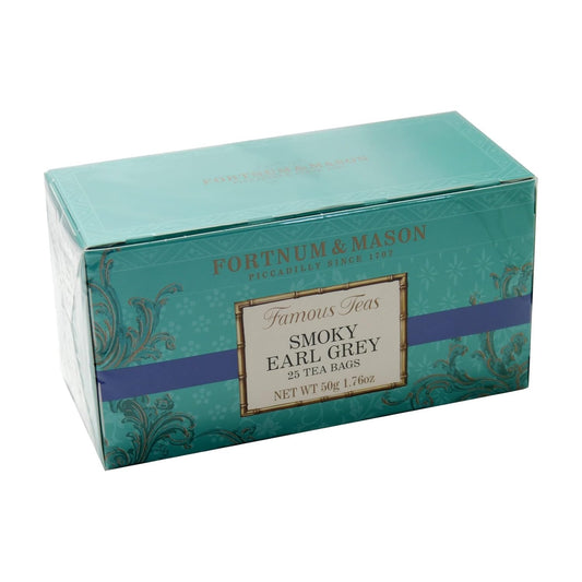 Fortnum and Mason Smoky Earl Grey 25 Count Tea Bags (1 Pack)