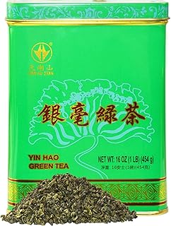 TIAN HU SHAN Premium Green Tea Loose Leaf 16 Ounce (454g)