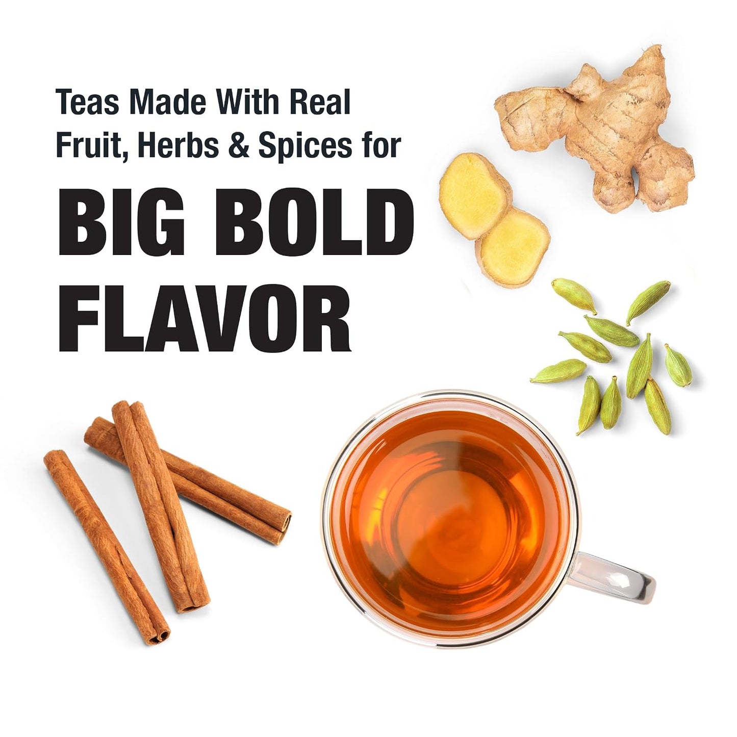 Tiesta Tea - Chai Love, Loose Leaf, Spiced Chai Black Tea, Premium Blend | High Caffeinated, Make Hot or Iced &amp; Brews Up to 50 Cups, 4 Ounce Refillable Tin