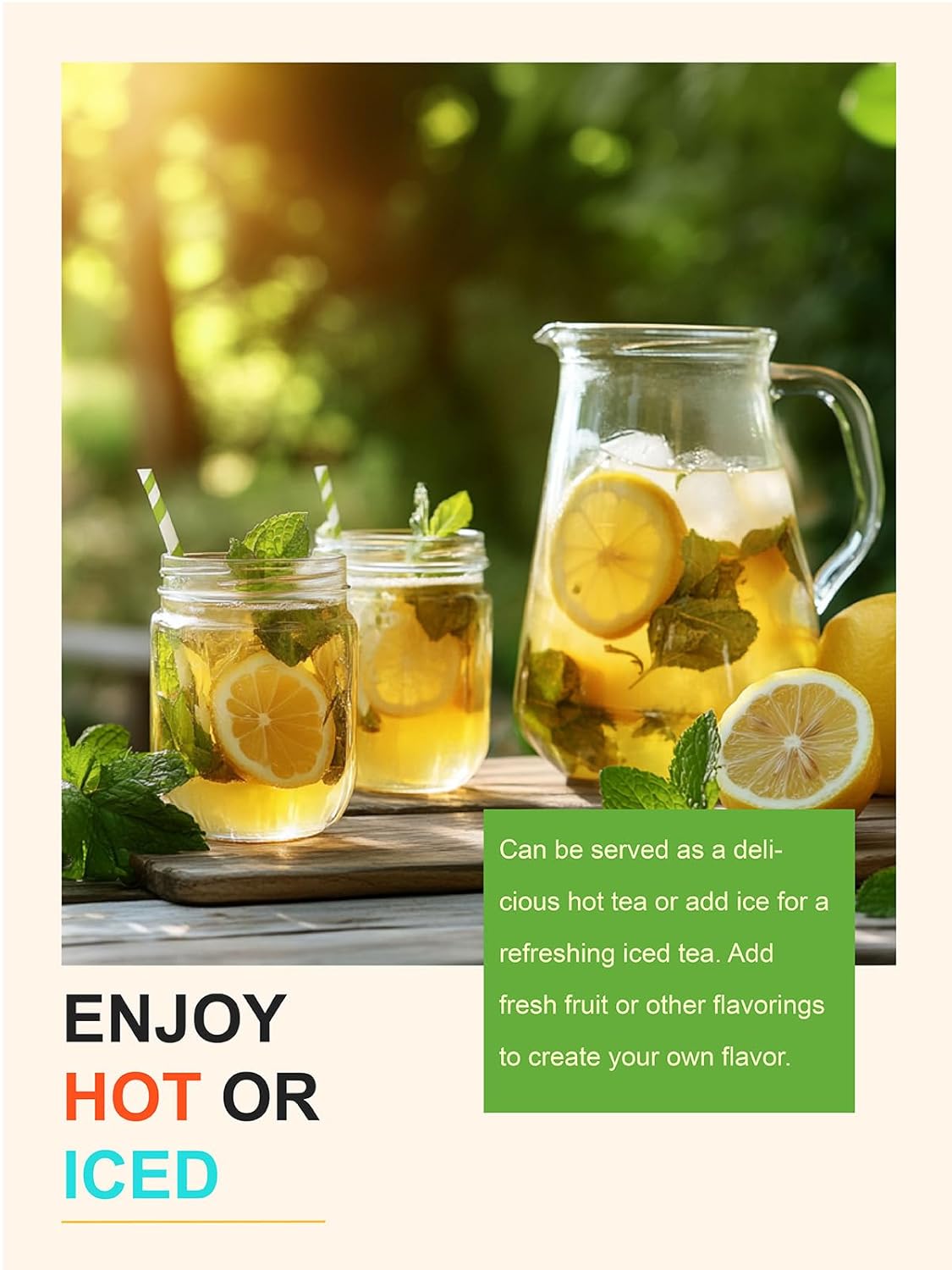 TeeLux Green Tea Loose leaf, Premium Early Spring Green Tea, Fresh & Mellow Taste, Handpicked Young Leaves & Buds, 16oz