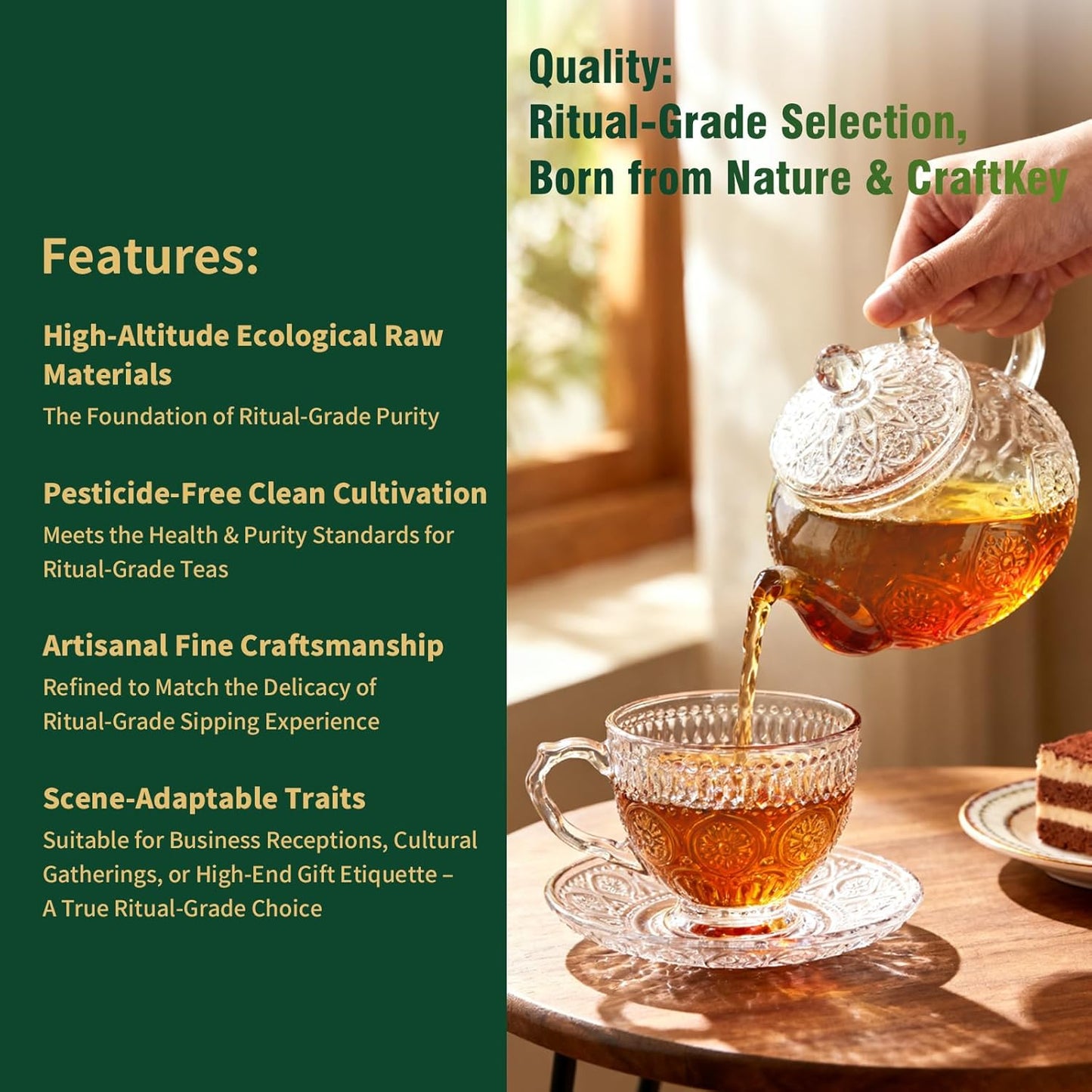 ZenVerdant Yunnan Dianhong Black Tea 4oz, Premium Chinese Loose Leaf Black Tea, Rich & Malty Flavor, Resealable Bag
