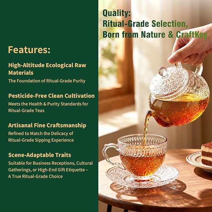 ZenVerdant Gourmet Yunnan Black Tea, 10oz | Premium Loose Leaf Breakfast Tea | Fresh Harvest & Resealable Bag